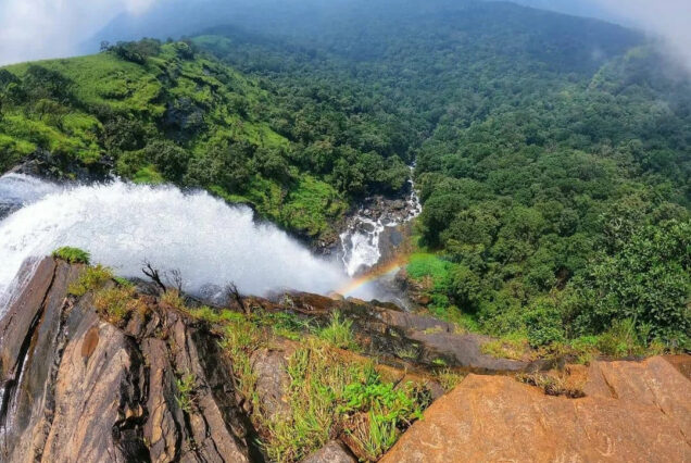 Scenic valley view from Bandaje Falls