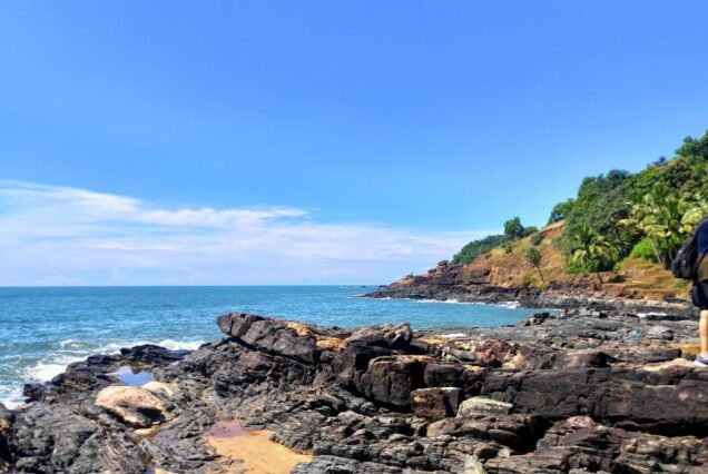 Gokarna Beach trek coastal views